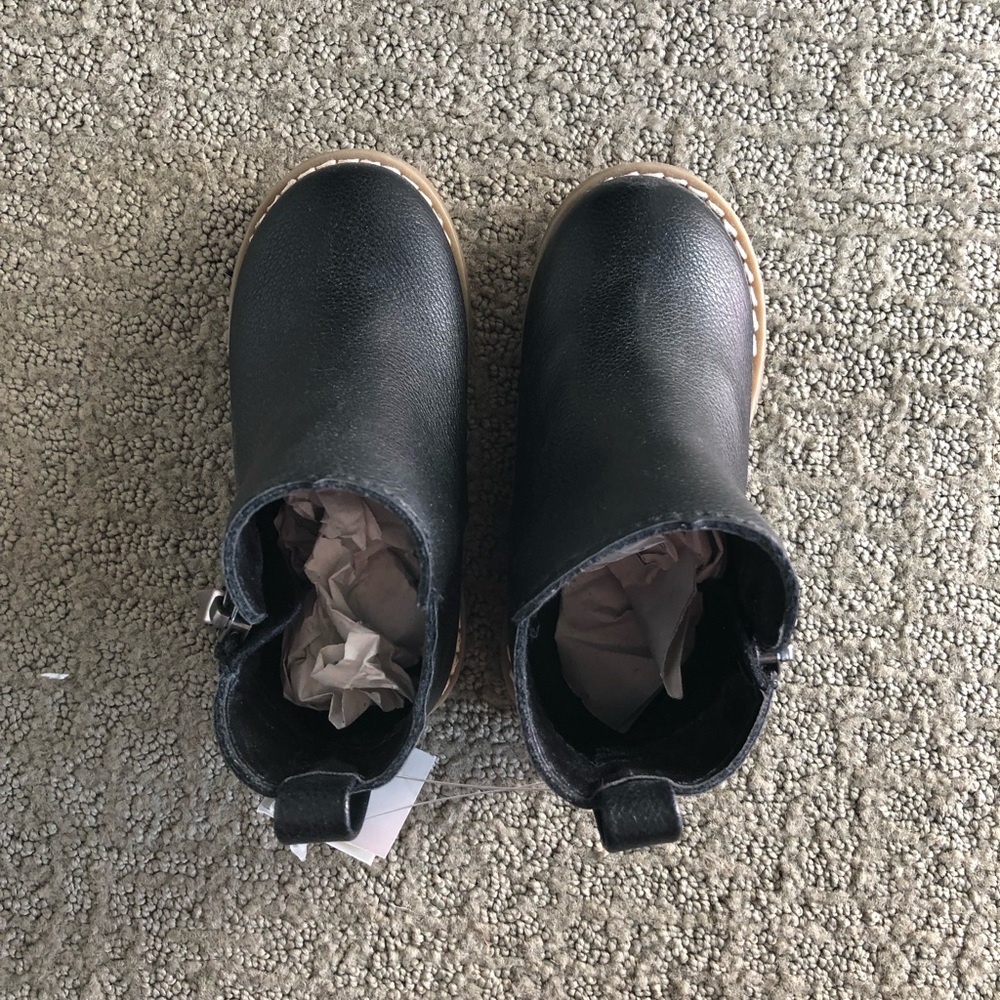 Toddler motto ankle boots